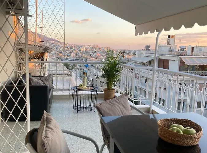 Kolonaki 1 Bedroom And 1 Sofabed Amazing Penthouse Flat